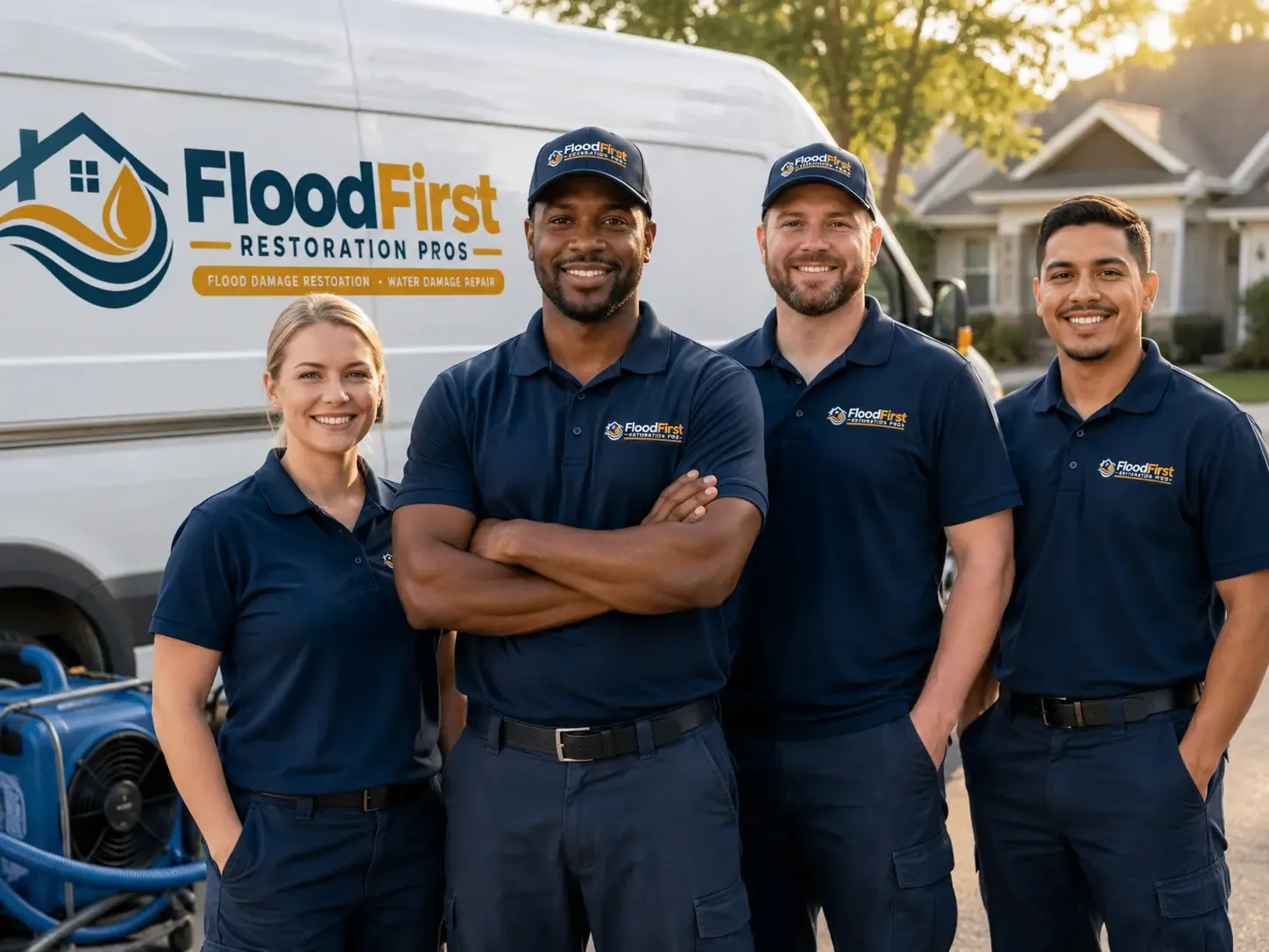 Flood Damage Restoration company in New Llano, LA